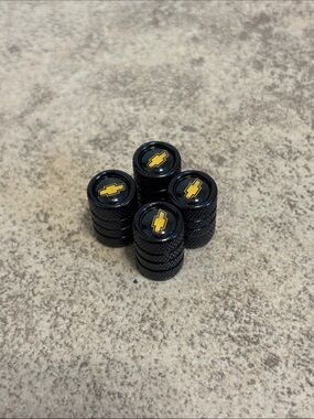 Chevy Logo Valve Stem Covers